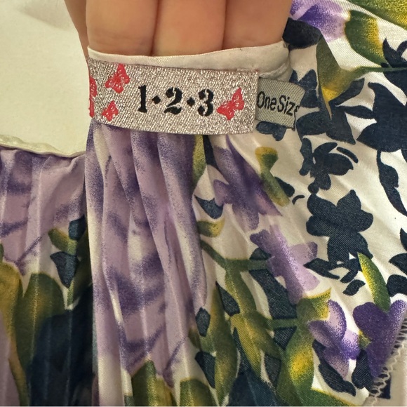 Floral Accordion Mini/Midi Dress - Picture 2 of 4